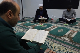 محفل انس با قرآن کریم در دانشکده دندانپزشکی