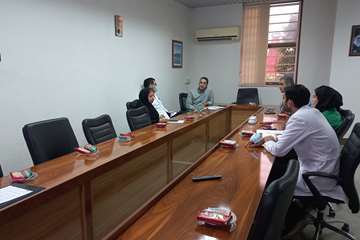 جلسه شورای پژوهشی دانشکده دندانپزشکی