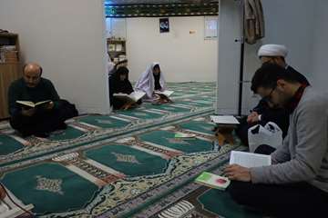 محفل انس با قرآن کریم در دانشکده دندانپزشکی