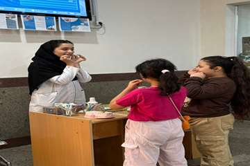 پویش سلامت دهان و دندان در دانشکده دندانپزشکی