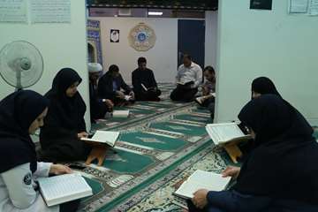 محفل انس با قرآن کریم در دانشکده دندانپزشکی