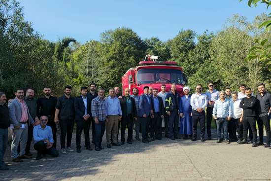  مانور آتش‌نشانی در دانشکده دندانپزشکی 