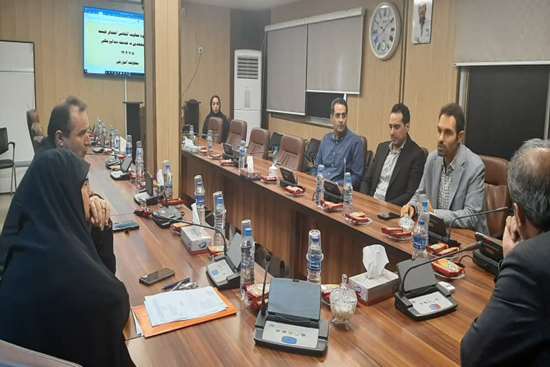 جلسه  نحوه فعالیت اعضای هیئت علمی متعهد به خدمت  